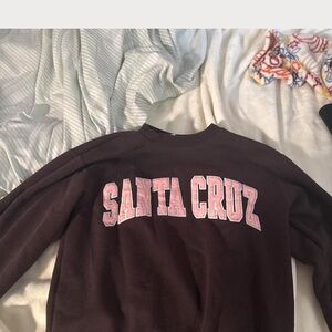 Champion Small Pullover Sweatshirt - Dark Brown with White Tag